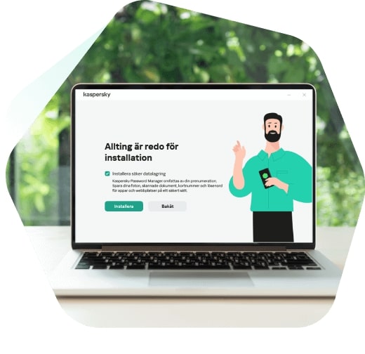 Kaspersky er let at installere